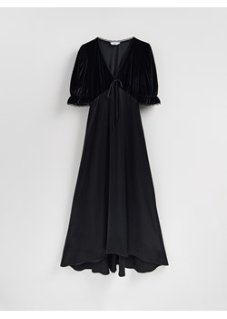Reserved - Sukienka z wiskozy - czarny ze sklepu Reserved w kategorii Sukienki - zdjęcie 187539969