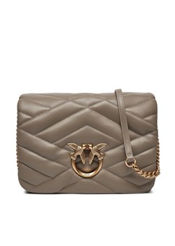 Pinko Torebka Love Click Puff Classic PE 24 PLTT 101585 A1ET Beżowy ze sklepu MODIVO w kategorii Kopertówki - zdjęcie 187540715