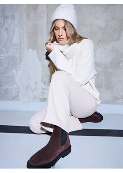 Mohito - Czapka beanie - beżowy ze sklepu Mohito w kategorii Czapki zimowe damskie - zdjęcie 187540978