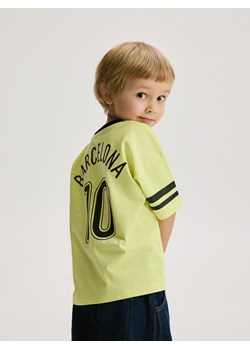 Reserved - T-shirt z nadrukiem - jasnozielony ze sklepu Reserved w kategorii T-shirty chłopięce - zdjęcie 187541278