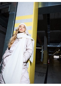 Mohito - Szalik z wełną alpaki - biały ze sklepu Mohito w kategorii Szaliki i chusty damskie - zdjęcie 187541448