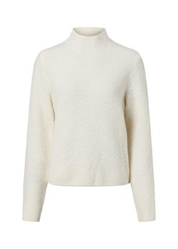 BOSS Sweter damski z zawartością kaszmiru - Fubrina Kobiety écru jednolity ze sklepu vangraaf w kategorii Swetry damskie - zdjęcie 187541536