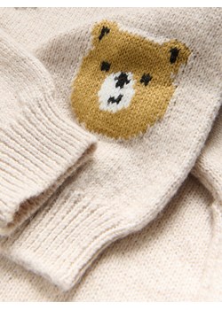 Reserved - Sweter ze wzorem - beżowy ze sklepu Reserved w kategorii Swetry chłopięce - zdjęcie 187541749