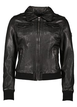 HIS Skórzana kurtka w kolorze czarnym ze sklepu Limango Polska w kategorii Kurtki damskie - zdjęcie 187541988