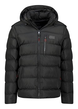 Geographical Norway Kurtka pikowana &quot;Badamo&quot; w kolorze czarnym ze sklepu Limango Polska w kategorii Kurtki męskie - zdjęcie 187542437