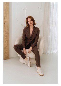 &amp;Co Woman Spodnie "Penny" w kolorze brązowym ze sklepu Limango Polska w kategorii Spodnie damskie - zdjęcie 187542708