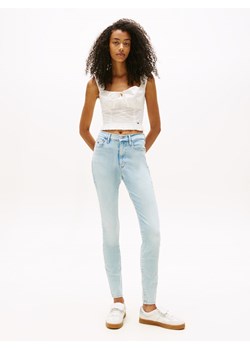 TOMMY JEANS Dżinsy - Skinny fit - w kolorze błękitnym ze sklepu Limango Polska w kategorii Jeansy damskie - zdjęcie 187542816