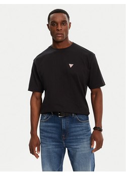 Guess Jeans T-Shirt M4YI46 K8FQ4 Czarny Regular Fit ze sklepu MODIVO w kategorii T-shirty męskie - zdjęcie 187543267