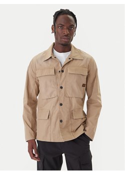 G-Star Raw Kurtka przejściowa 4 Pkt Overshirt D26429-D387 Beżowy Slim Fit ze sklepu MODIVO w kategorii Kurtki męskie - zdjęcie 187543276