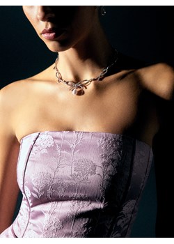 Mohito - Naszyjnik - srebrny ze sklepu Mohito w kategorii Naszyjniki - zdjęcie 187543595