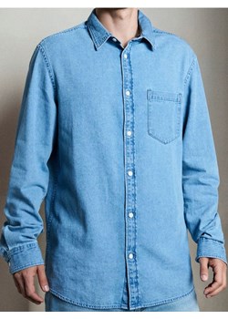 Sinsay - Koszula z długim rękawem - niebieski ze sklepu Sinsay w kategorii Koszule męskie - zdjęcie 187544415