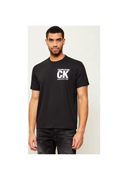 Calvin Klein T-shirt CORNER GRAPHIC | Regular Fit ze sklepu Gomez Fashion Store w kategorii T-shirty męskie - zdjęcie 187545185