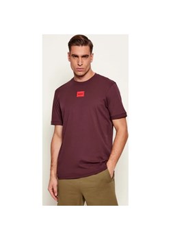 HUGO T-shirt Diragolino212 | Regular Fit ze sklepu Gomez Fashion Store w kategorii T-shirty męskie - zdjęcie 187545198