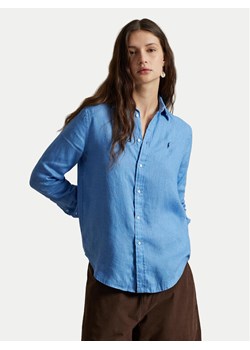 Polo Ralph Lauren Koszula 211970730510 Niebieski Regular Fit ze sklepu MODIVO w kategorii Koszule damskie - zdjęcie 187545357