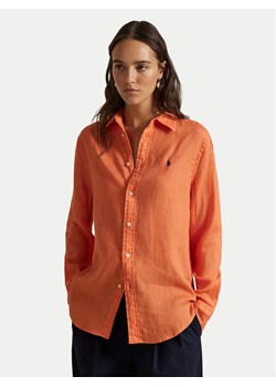 Polo Ralph Lauren Koszula 211970730500 Pomarańczowy Regular Fit ze sklepu MODIVO w kategorii Koszule damskie - zdjęcie 187545358