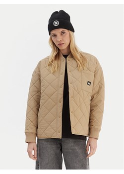 Quiksilver Kurtka przejściowa Shining Quilted EQWJK03084 Beżowy Regular Fit ze sklepu MODIVO w kategorii Kurtki damskie - zdjęcie 187545388