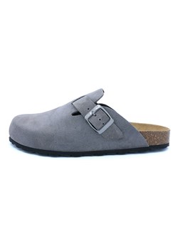 billowy Skórzane chodaki w kolorze szarym ze sklepu Limango Polska w kategorii Klapki damskie - zdjęcie 187546165