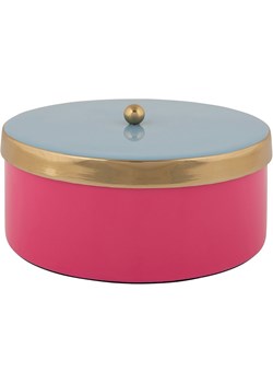 Present Time Pojemnik &quot;Funky&quot; w kolorze różowym - Ø 16 cm ze sklepu Limango Polska w kategorii Akcesoria i przechowywanie - zdjęcie 187546698