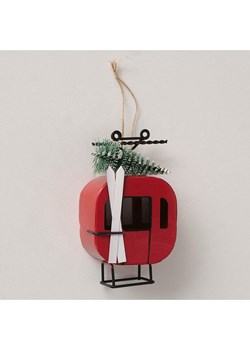 Boltze Zawieszka świąteczna &quot;Galero&quot; w kolorze czerwono-zielonym - wys. 13,5 cm ze sklepu Limango Polska w kategorii Dekoracje bożonarodzeniowe - zdjęcie 187546709