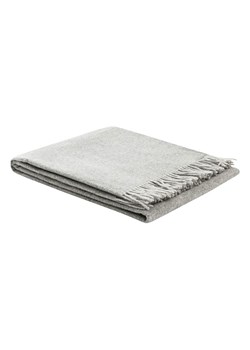Lanerossi Wełniany koc &quot;Ulisse&quot; w kolorze szarym - 180 x 130 cm ze sklepu Limango Polska w kategorii Tekstylia - zdjęcie 187546805