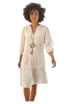 Heine Sukienka w kolorze beżowym ze sklepu Limango Polska w kategorii Sukienki - zdjęcie 187546938