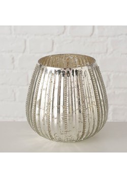 Boltze Świecznik &quot;Perlene&quot; w kolorze srebrnym - wys. 12,5 cm ze sklepu Limango Polska w kategorii Świeczniki - zdjęcie 187547005