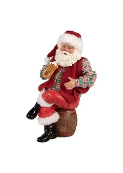 Clayre &amp; Eef Figurka dekoracyjna ze wzorem - wys. 24 cm ze sklepu Limango Polska w kategorii Dekoracje - zdjęcie 187547115