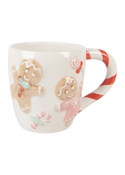 Clayre &amp; Eef Kubek jumbo ze wzorem - 350 ml ze sklepu Limango Polska w kategorii Dzbanki i zaparzacze - zdjęcie 187547168