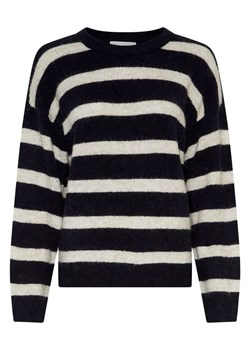 MOSS COPENHAGEN Sweter &quot;Festina&quot; w kolorze czarno-kremowym ze sklepu Limango Polska w kategorii Swetry damskie - zdjęcie 187547519