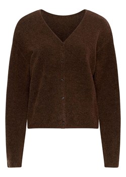 MOSS COPENHAGEN Kardigan &quot;Milania&quot; w kolorze ciemnobrązowym ze sklepu Limango Polska w kategorii Swetry damskie - zdjęcie 187547537