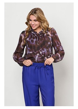 &amp;Co Woman Bluzka "Andrea" w kolorze brązowo-fioletowym ze sklepu Limango Polska w kategorii Bluzki damskie - zdjęcie 187547636