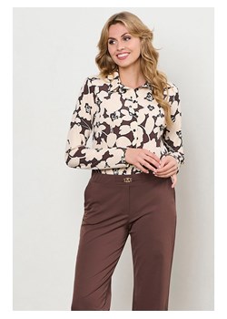 &amp;Co Woman Bluzka "Lotte" w kolorze brązowo-kremowym ze sklepu Limango Polska w kategorii Koszule damskie - zdjęcie 187547646