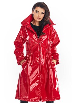 Awama Płaszcz przeciwdeszczowy w kolorze czerwonym ze sklepu Limango Polska w kategorii Kurtki damskie - zdjęcie 187548007