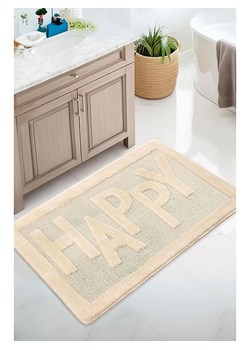 Colourful Cotton Dywanik łazienkowy w kolorze beżowym ze sklepu Limango Polska w kategorii Akcesoria łazienkowe - zdjęcie 187548499