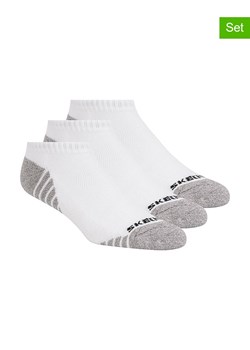 Skechers Skarpety (3 pary) w kolorze białym ze sklepu Limango Polska w kategorii Skarpetki męskie - zdjęcie 187548516