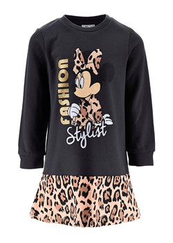 Disney Minnie Mouse Sukienka &quot;Minnie&quot; w kolorze beżowo-czarnym ze sklepu Limango Polska w kategorii Sukienki dziewczęce - zdjęcie 187548606