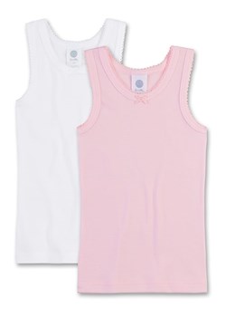 Sanetta Podkoszulki (2 szt.) w kolorze jasnoróżowym i białym ze sklepu Limango Polska w kategorii Podkoszulki dziecięce - zdjęcie 187548669