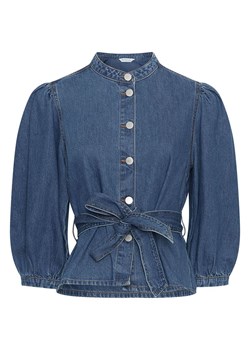 MOSS COPENHAGEN Bluzka dżinsowa "Rylan" w kolorze niebieskim ze sklepu Limango Polska w kategorii Koszule damskie - zdjęcie 187548695