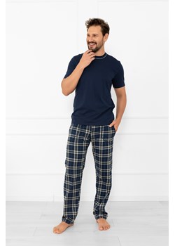 Piżama męska krótki rękaw, długie spodnie Andreas ze sklepu italianfashion w kategorii Piżamy męskie - zdjęcie 187549066