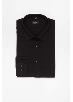 KOSZULA FORMENTO 3323 DŁUGI RĘKAW SLIM FIT CZARNA Z BAWEŁNY ze sklepu Recman w kategorii Koszule męskie - zdjęcie 187549247