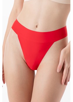 Julimex Scarlet String Maxi wysokie stringi, bezszwowe czerwony ze sklepu kontri.pl w kategorii Majtki damskie - zdjęcie 187549257