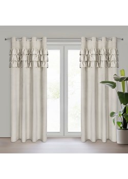 ZASŁONA GOTOWA SAMI 140 X 250 CM BEŻOWY ze sklepu lenaodniemowlakadoszkolniaka.pl w kategorii Zasłony - zdjęcie 187549505