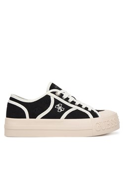 Trampki Guess FLPISS FAL12 Czarny ze sklepu eobuwie.pl w kategorii Trampki damskie - zdjęcie 187551887