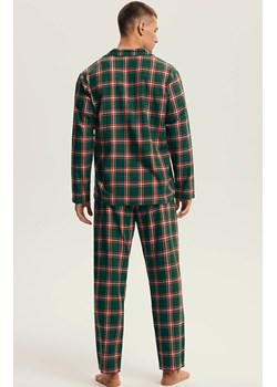 Henderson bawełniana piżama męska w kratę Nut 43460-77X, Kolor zielono-czerwony, Rozmiar 2XL, Henderson ze sklepu Primodo w kategorii Piżamy męskie - zdjęcie 187552359