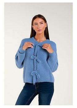 Tamba Kardigan w kolorze błękitnym ze sklepu Limango Polska w kategorii Swetry damskie - zdjęcie 187552448