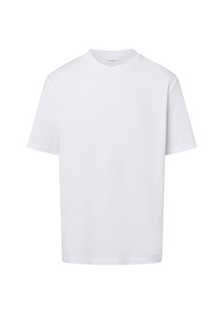 Lindbergh T-shirt męski Mężczyźni Bawełna czarny jednolity ze sklepu vangraaf w kategorii T-shirty męskie - zdjęcie 187554305