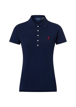 Polo Ralph Lauren Damska koszulka polo Kobiety Bawełna granatowy jednolity ze sklepu vangraaf w kategorii Bluzki damskie - zdjęcie 187554306
