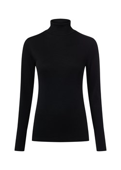 Marc O'Polo Denim Damska koszulka z golfem Kobiety Bawełna czarny jednolity ze sklepu vangraaf w kategorii Bluzki damskie - zdjęcie 187554315