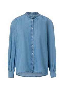 More & More Damska bluzka dżinsowa Kobiety Bawełna light stone jednolity ze sklepu vangraaf w kategorii Koszule damskie - zdjęcie 187554326