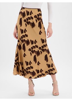 Msch Copenhagen Spódnica damska - MSCHClarette Irda Kobiety wiskoza brązowy wzorzysty ze sklepu vangraaf w kategorii Spódnice - zdjęcie 187554337